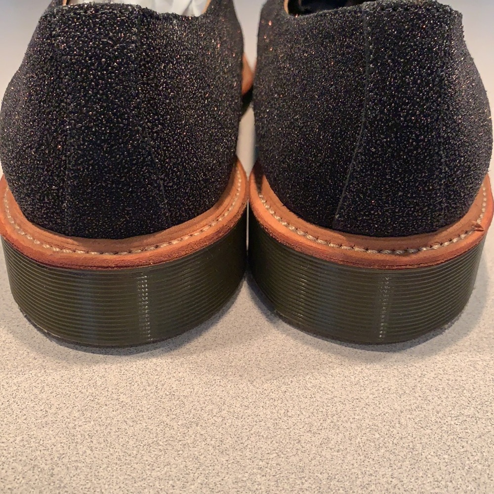 🎉SOLD ELSEWHERE!🎉 Dr. Martens Airwair Sparkle Black Oxford - Picture 3 of 10